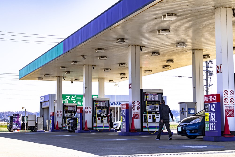 ガソリンスタンド
