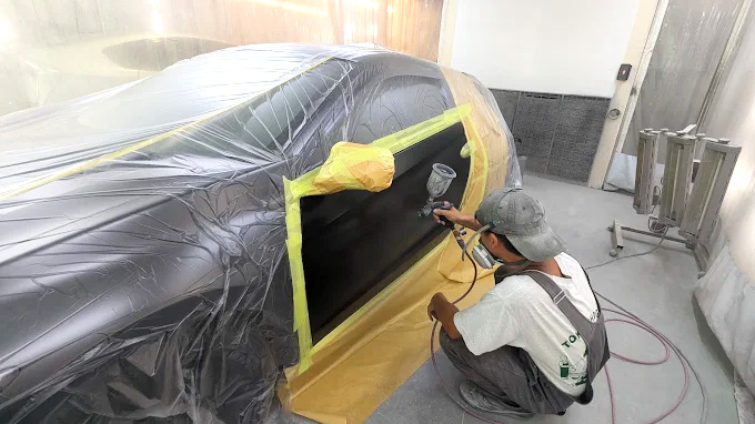 塗装作業