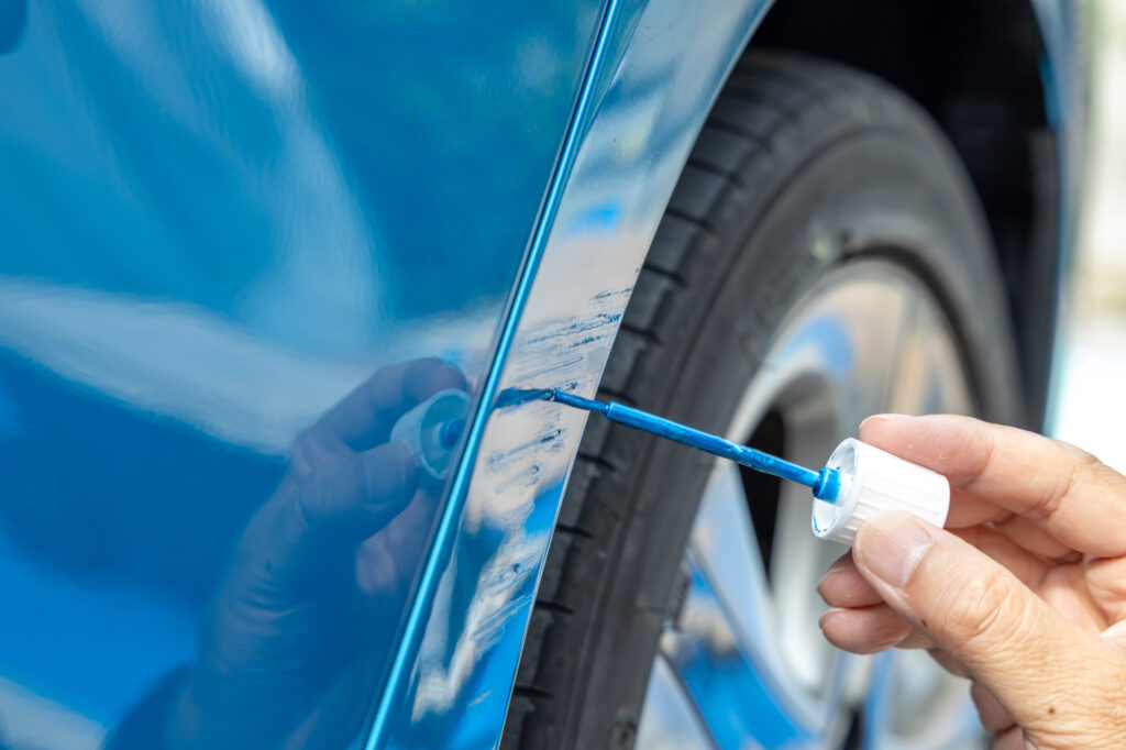 タッチペンで塗装